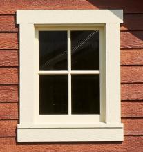 4 Lite Wood Window