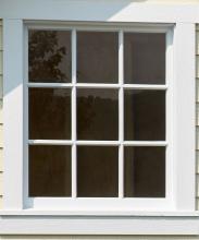 9 Lite Wood Window