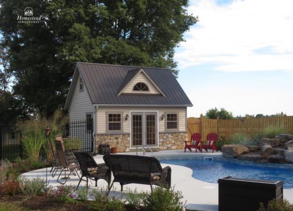 14' x 18' Heritage Liberty Pool House in Middletown MD