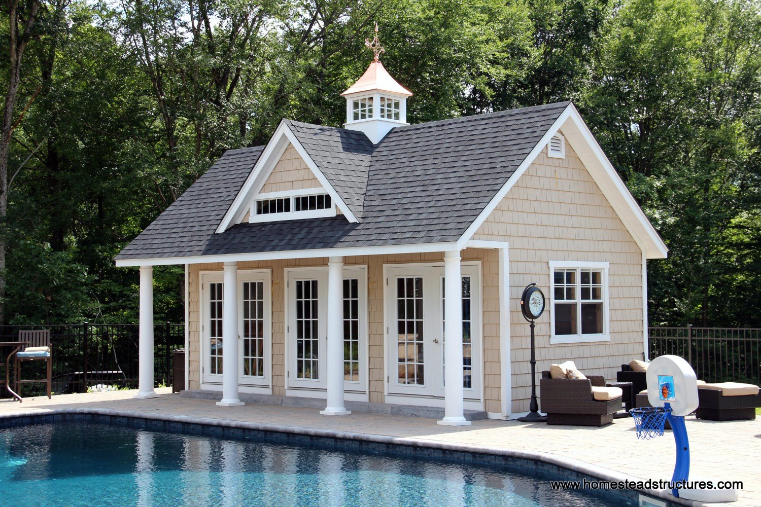 Heritage Pool House | Homestead Structures