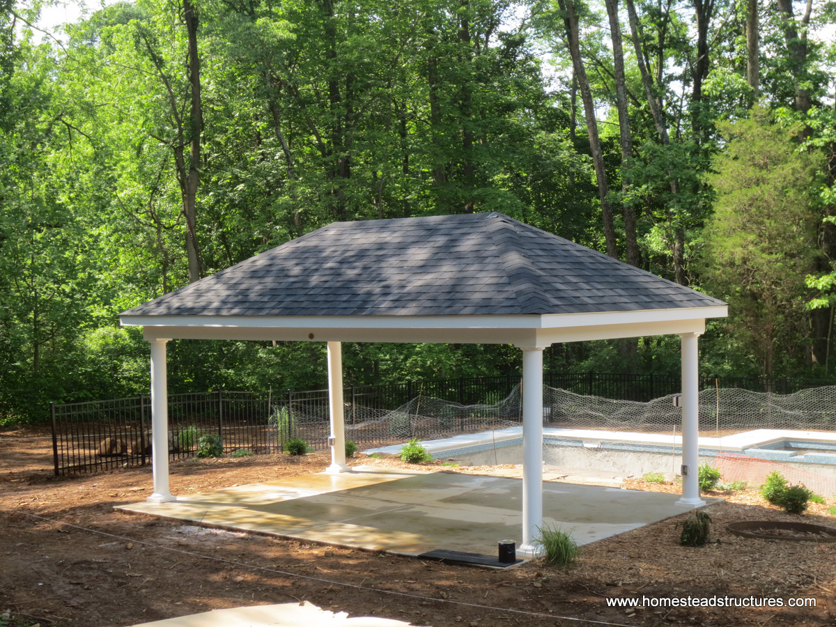 Vintage Pavilion Homestead Structures