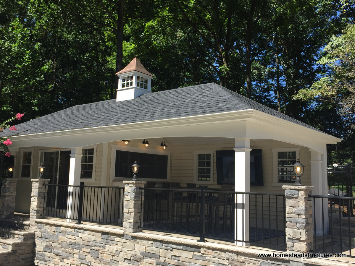 Avalon Pool House | Homestead Structures