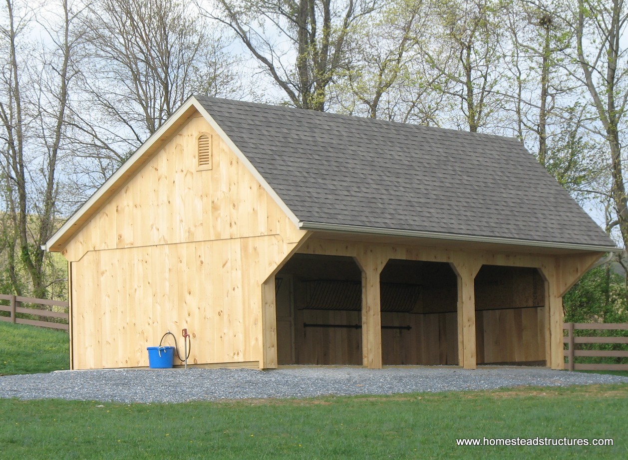 Horse Barns Horse Stables Homestead Structures