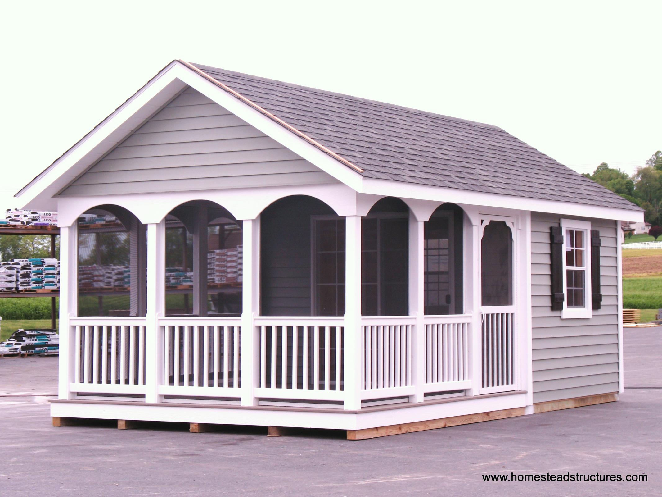 CustomBuilt Pool Houses Homestead Structures