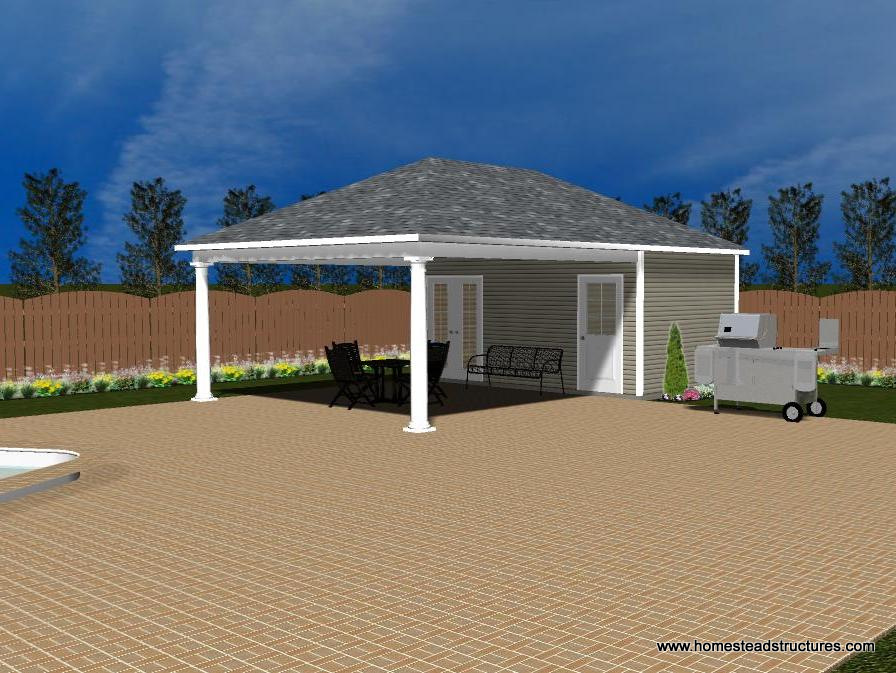 Pool House Designs | Homestead Structures