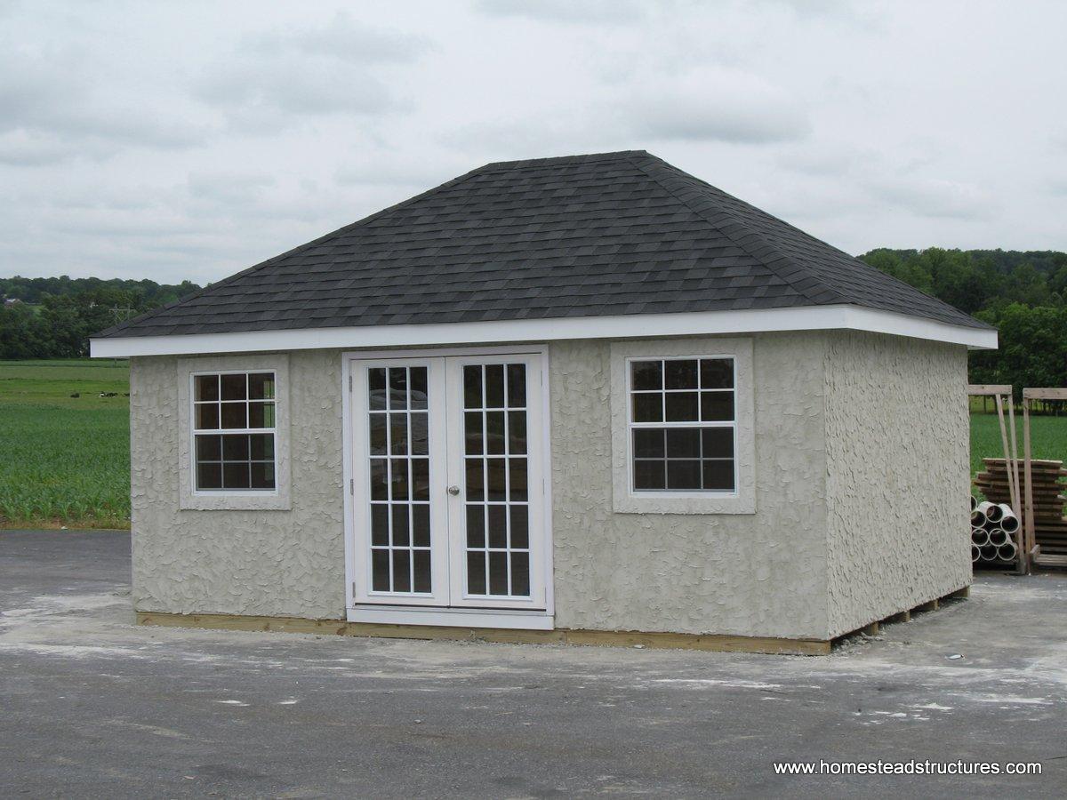 Hip Roof Sheds | Photos | Homestead Structures