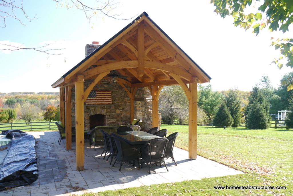Timber Frame Pavilions Photos Homestead Structures
