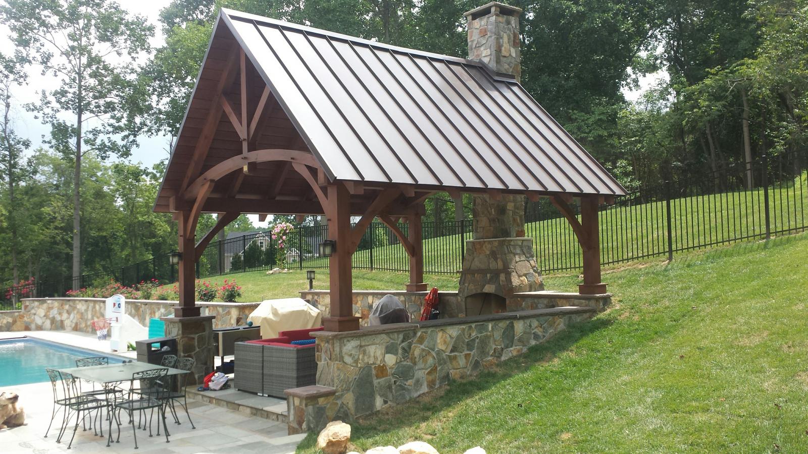 Timber Frame Pavilions | Photos | Homestead Structures