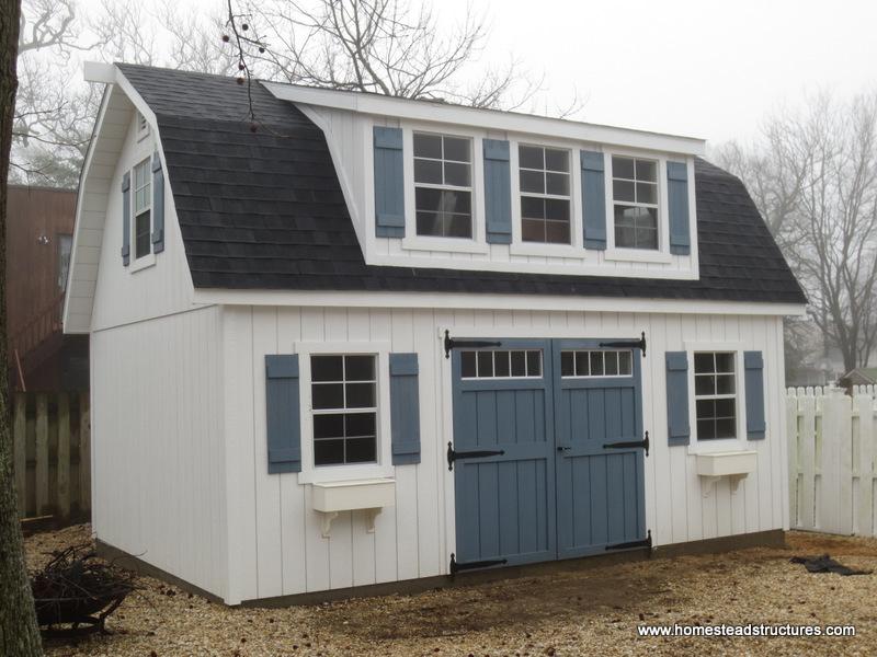 2 Story Barn Sheds | Photos | Homestead Structures