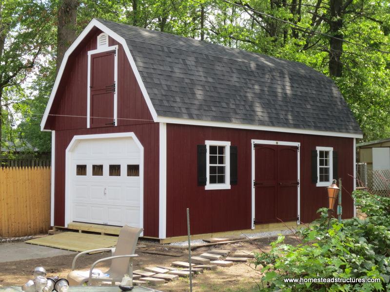 2 Story Barn Sheds | Photos | Homestead Structures