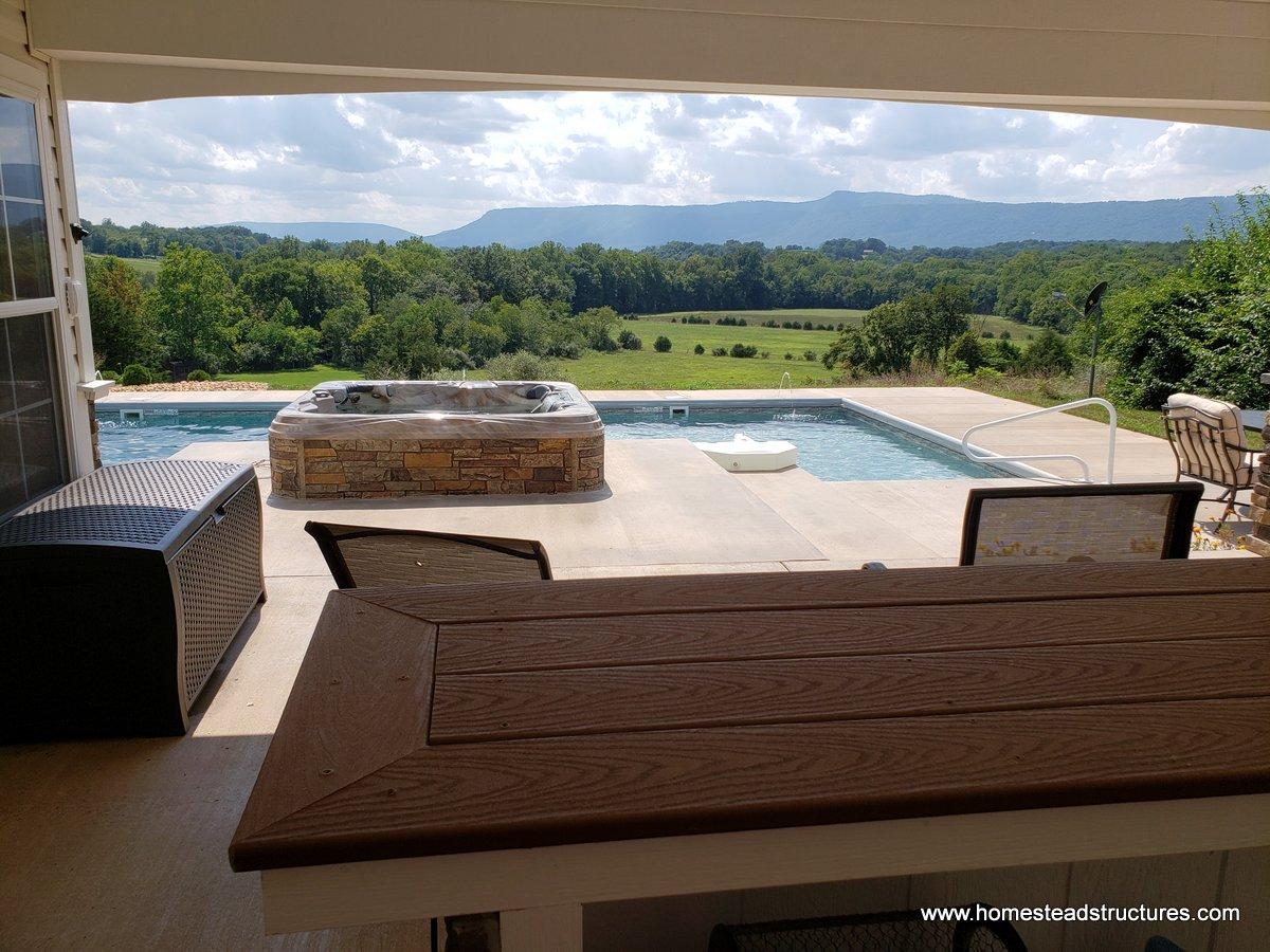 Avalon Pool House Detail Shots Homestead Structures