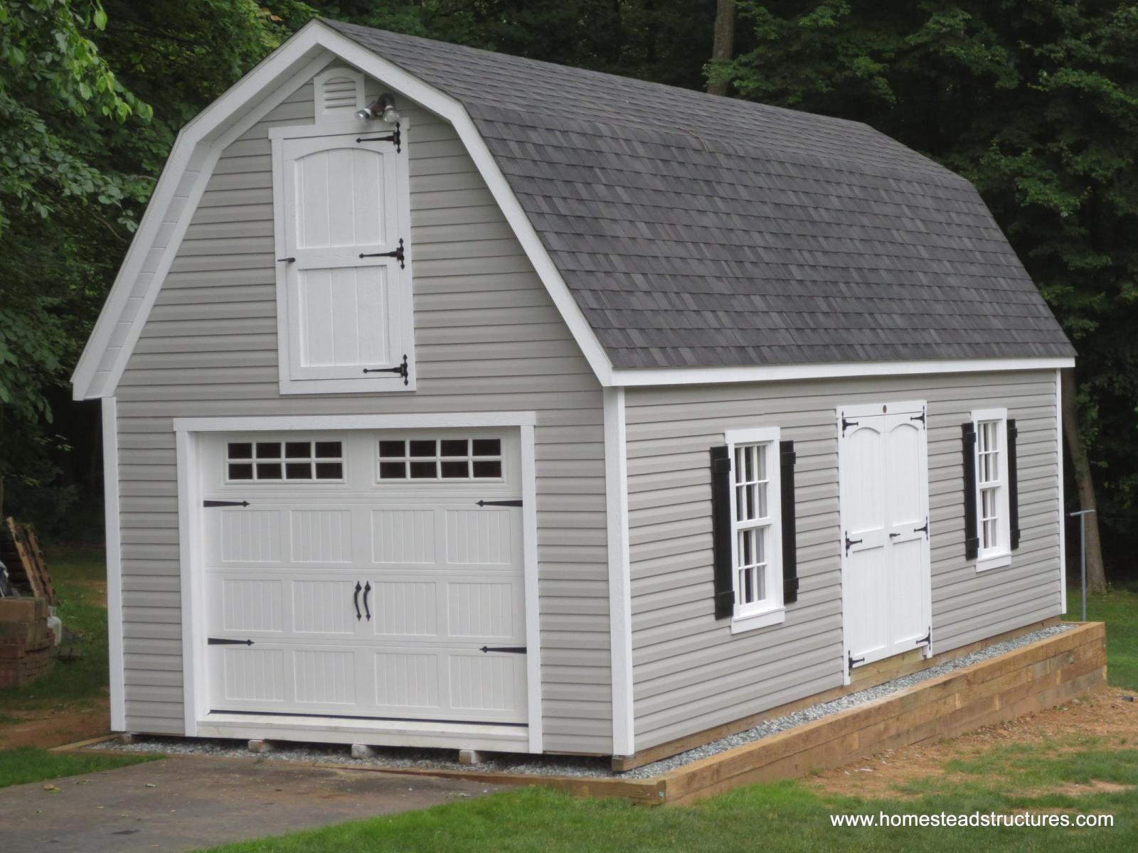 2 Story Barn Sheds | Photos | Homestead Structures