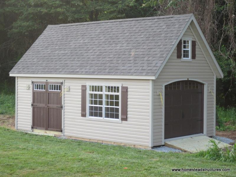 Two Story Sheds | A-Frame Roof | Amish Sheds | Homestead 