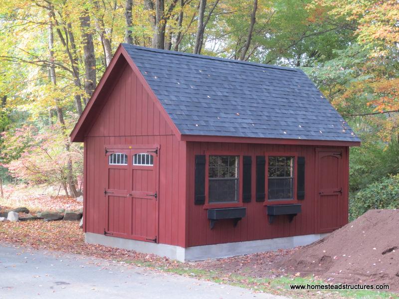 Two Story Sheds A-Frame Roof Amish Sheds Homestead ...