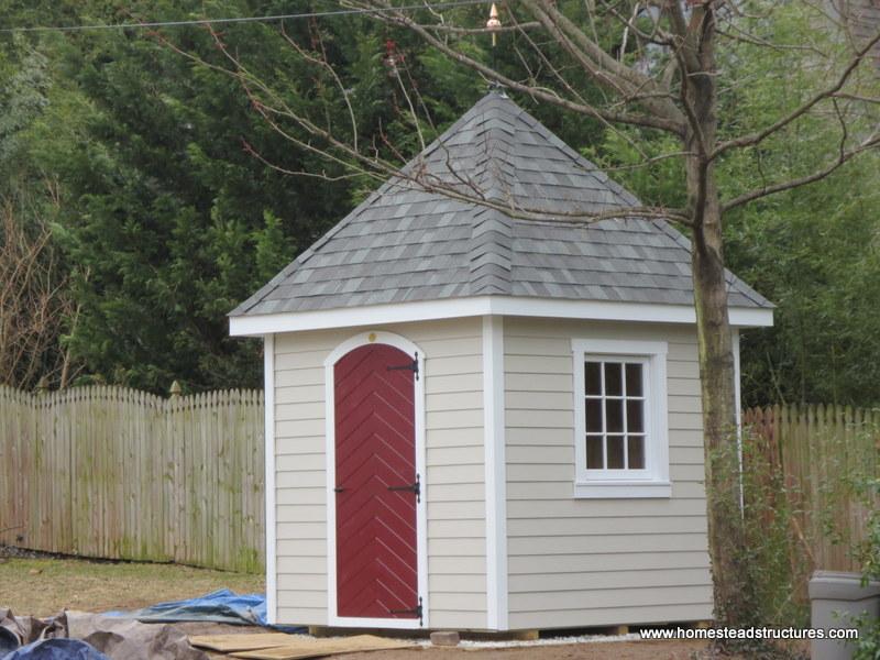Hip Roof Sheds | Photos | Homestead Structures