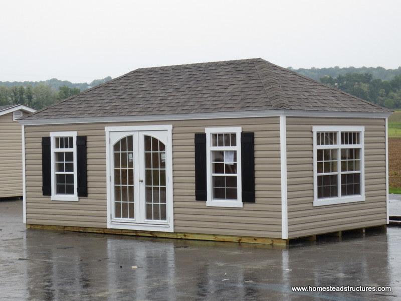 hip roof sheds homestead structures