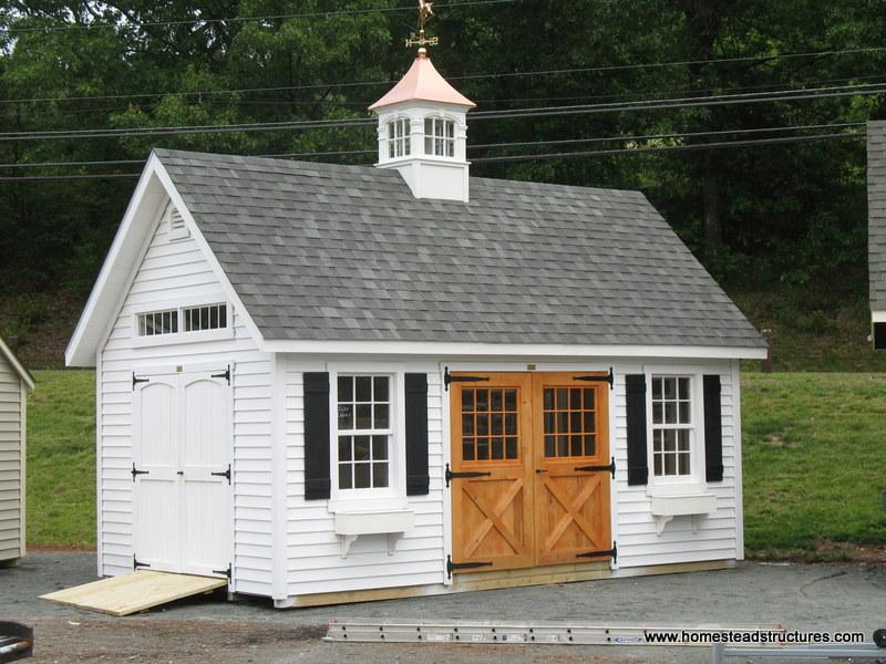 Two Story Sheds | A-Frame Roof | Amish Sheds | Homestead 