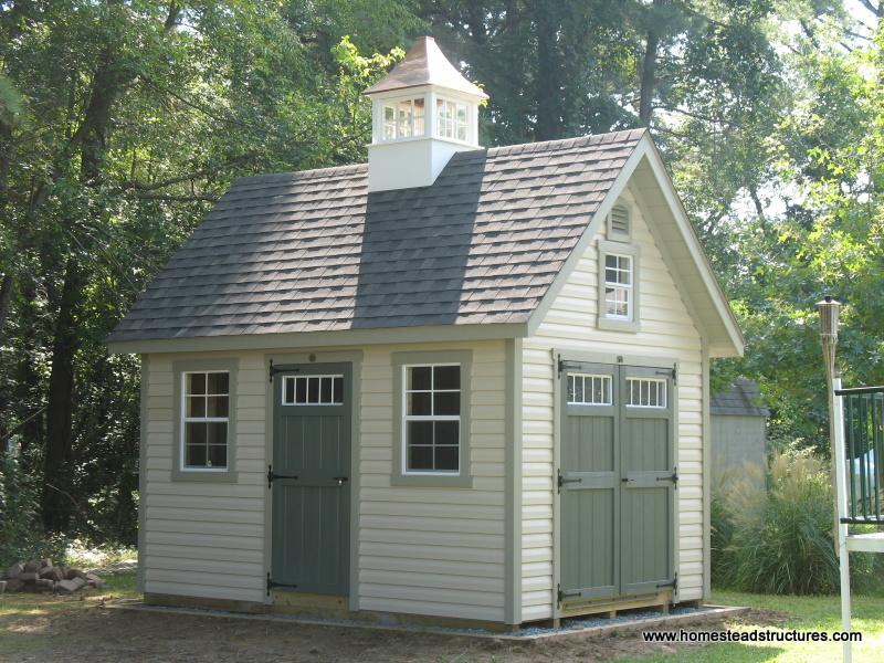 Two Story Sheds A-Frame Roof Amish Sheds Homestead 