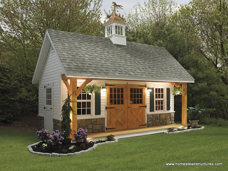 Two Story Sheds A-Frame Roof Amish Sheds Photos ...