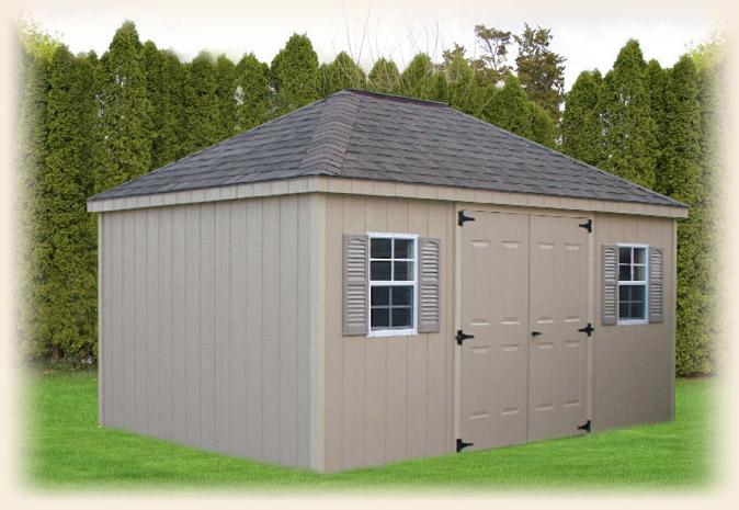 Hip Roof Sheds | Homestead Structures