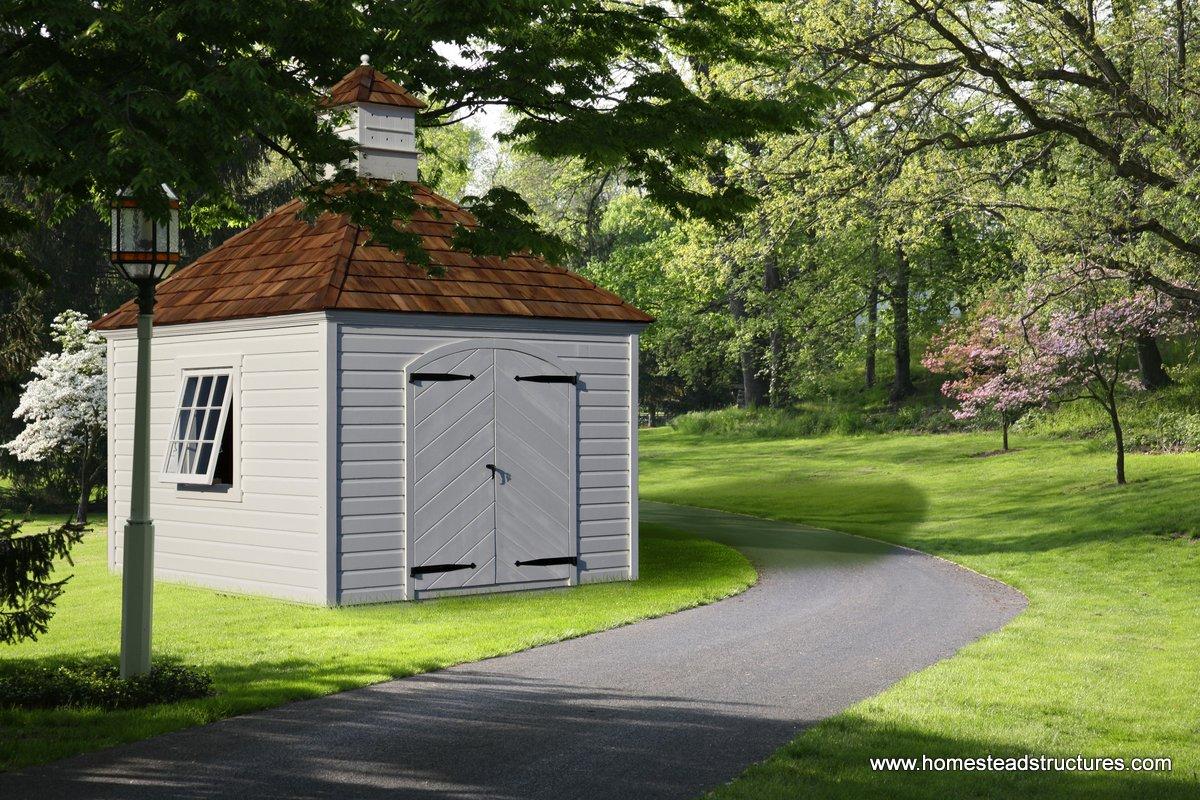 Hip Roof Sheds | Photos | Homestead Structures