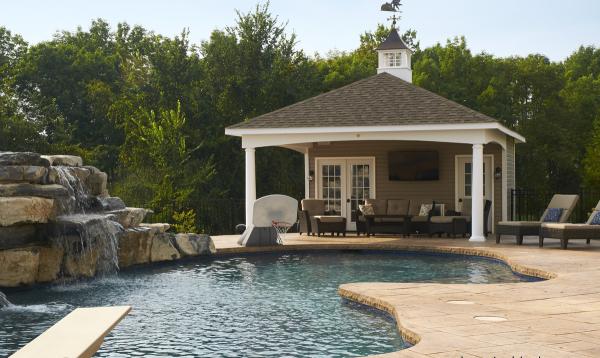 18' x 26' Avalon Pool House (vinyl siding) 18' x 26' Avalon Pool House (vinyl siding)