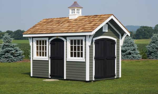 8' x 12' Garden Series A Frame Shed (LP Lap Siding)