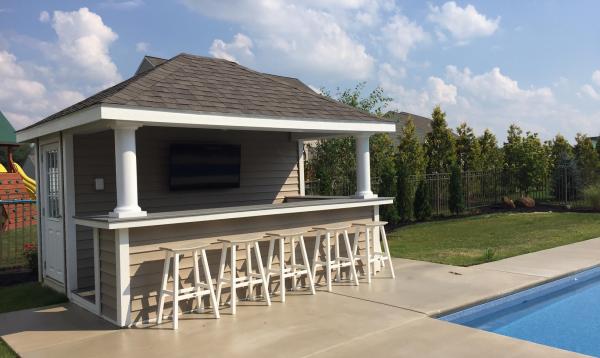 10' x 12' Siesta Poolside Bar & Cabana