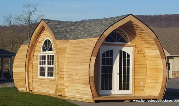 10.5' x 24 Custom Tiny Home - Hobbit House for Sweet Dreams