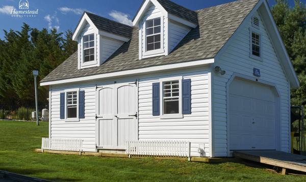 14' x 20' Liberty A-Frame Shed with dormers