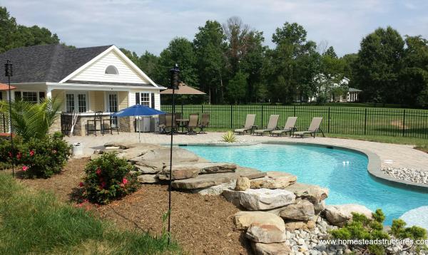 24' x 36' Wellington Pool House (vinyl siding) 24' x 36' Wellington Pool House (vinyl siding)