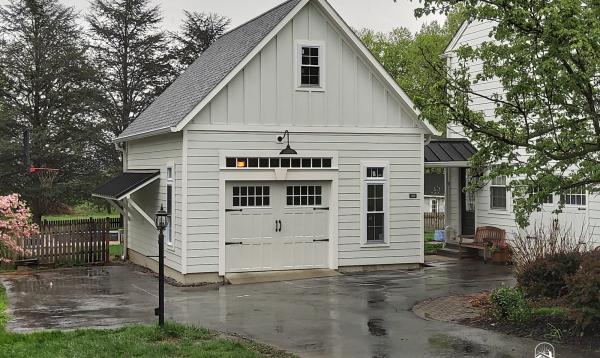 20' x 24' Classic 2 Story A-Frame Garage with breezeway in PA