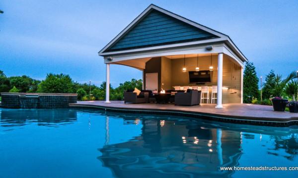 22' x 20' Custom Avalon Pool House in Collegeville PA 22' x 20' Custom Avalon Pool House in Collegeville PA