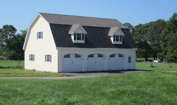 30 x 44 Liberty Dutch Garage (Vinyl Siding) 