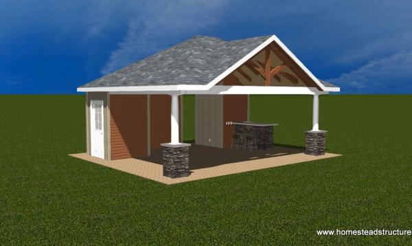 22' x 18 Avalon Pavilion Rendering 22' x 18 Avalon Pavilion Rendering