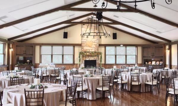 Iterior wedding venue completed via commercial building & design services by Homestead Structures