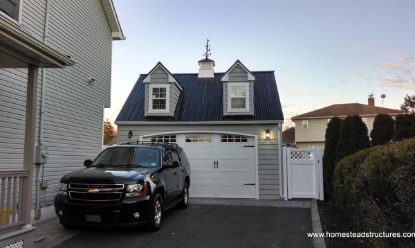 20' x 20' Keystone A Frame Attic Truss Garage (Vinyl Siding) 