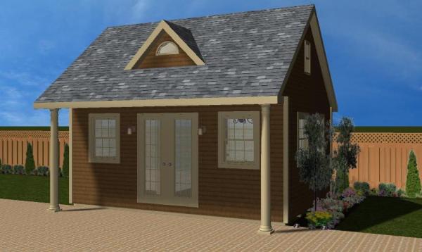 Heritage Pool House Rendering