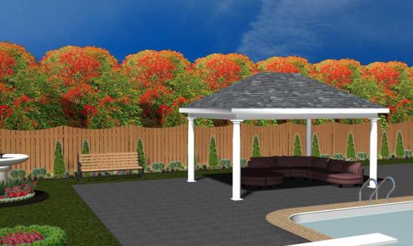 Pavilion Rendering Pavilion Rendering