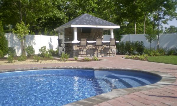10' x 12' Siesta Poolside Bar (vinyl siding) 10' x 12' Siesta Poolside Bar (vinyl siding)