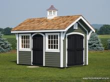 8' x 12' Garden Series A Frame Shed (LP Lap Siding)