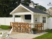 10' x 16' A-Frame Siesta Poolside Bar & Cabana in Andover, MA