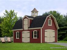 14' x 24' Liberty Dutch Barn Shed (Vinyl Siding)