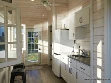 Interior kitchen on Avalon pool house