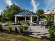 14' x 16' Vintage Pavilion with ceiling heaters in Schwenksville, PA