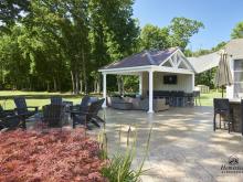 Exterior photo of 14' x 18' Belmar Pavilion in Williamstown, NJ 9697