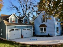 24' x 22' Classic 2-Story, 2-Car Garage in Fairport NY