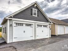 24' x 24' Classic 2-Car Attic Garage Display in New Holland