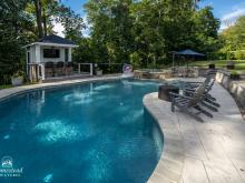 8' x 10' Special Siesta Poolside Bar with Deck in Phoenixville PA