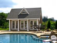 17' x 20' Heritage Pool House (vinyl siding)